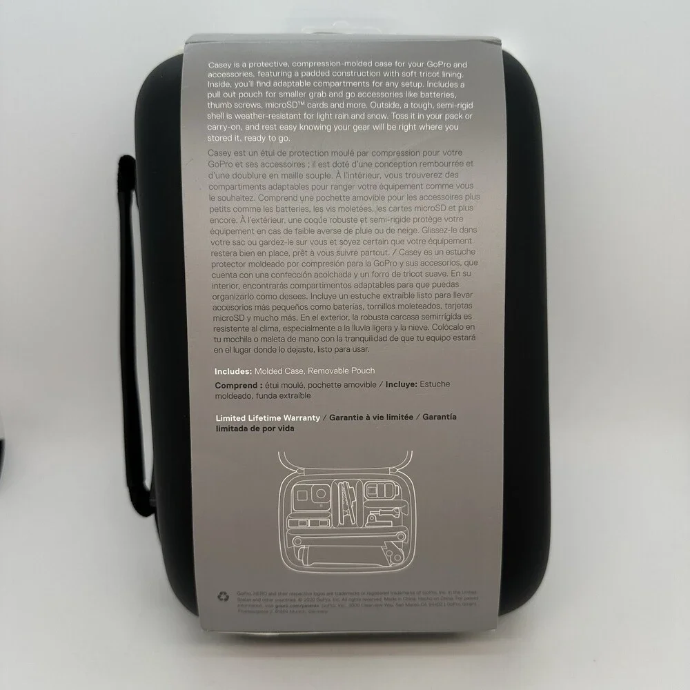 GoPro Casey Case for GoPro Hero & MAX Cameras, Mounts and Accessories - NEW!